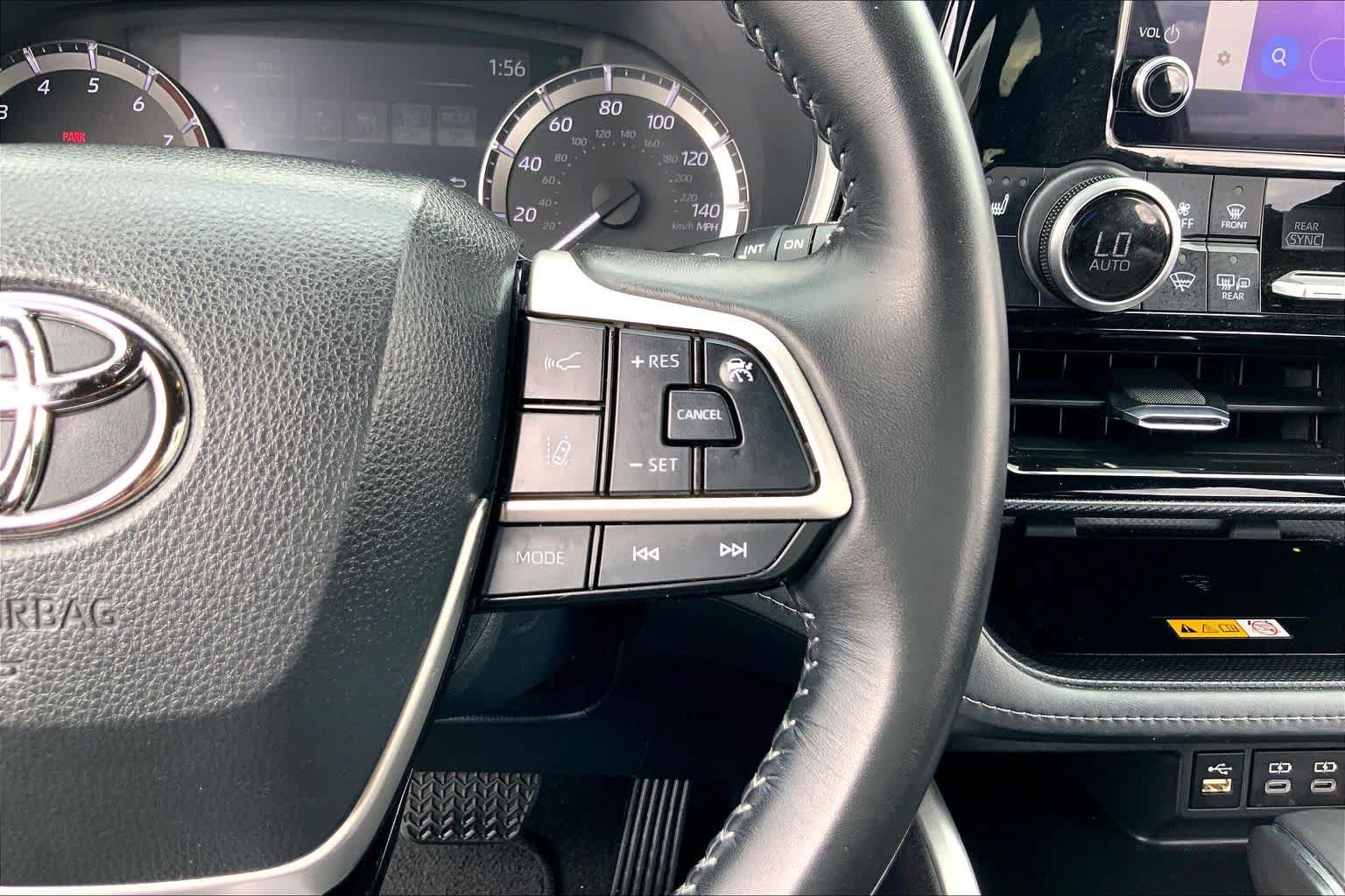 Used 2023 Midnight Black Metallic Toyota XSE image 24