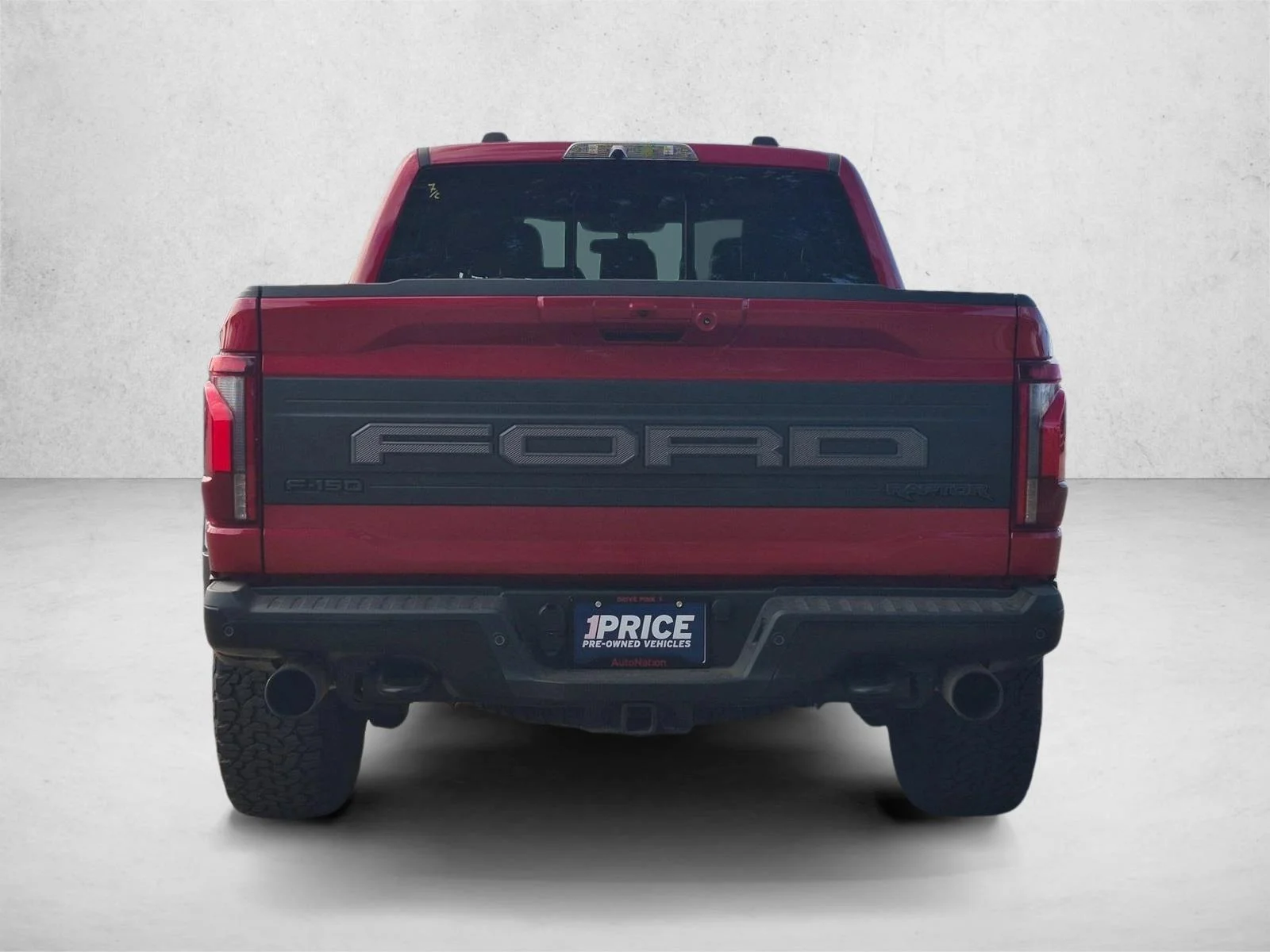 Certified Used 2025 Rapid Red Metallic Tinted Clearcoat Ford Raptor image 6