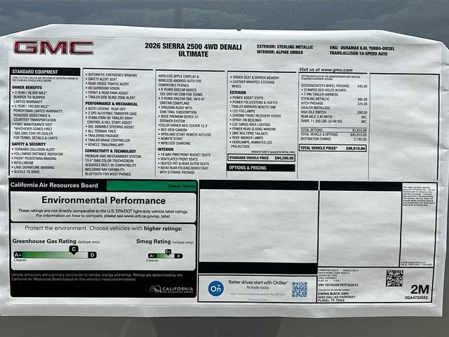 2026 GMC Sierra 2500HD Denali Ultimate - Photo 21