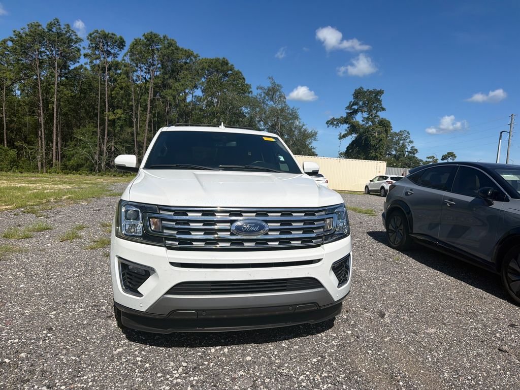 Used 2021 White Metallic Ford Limited image 2