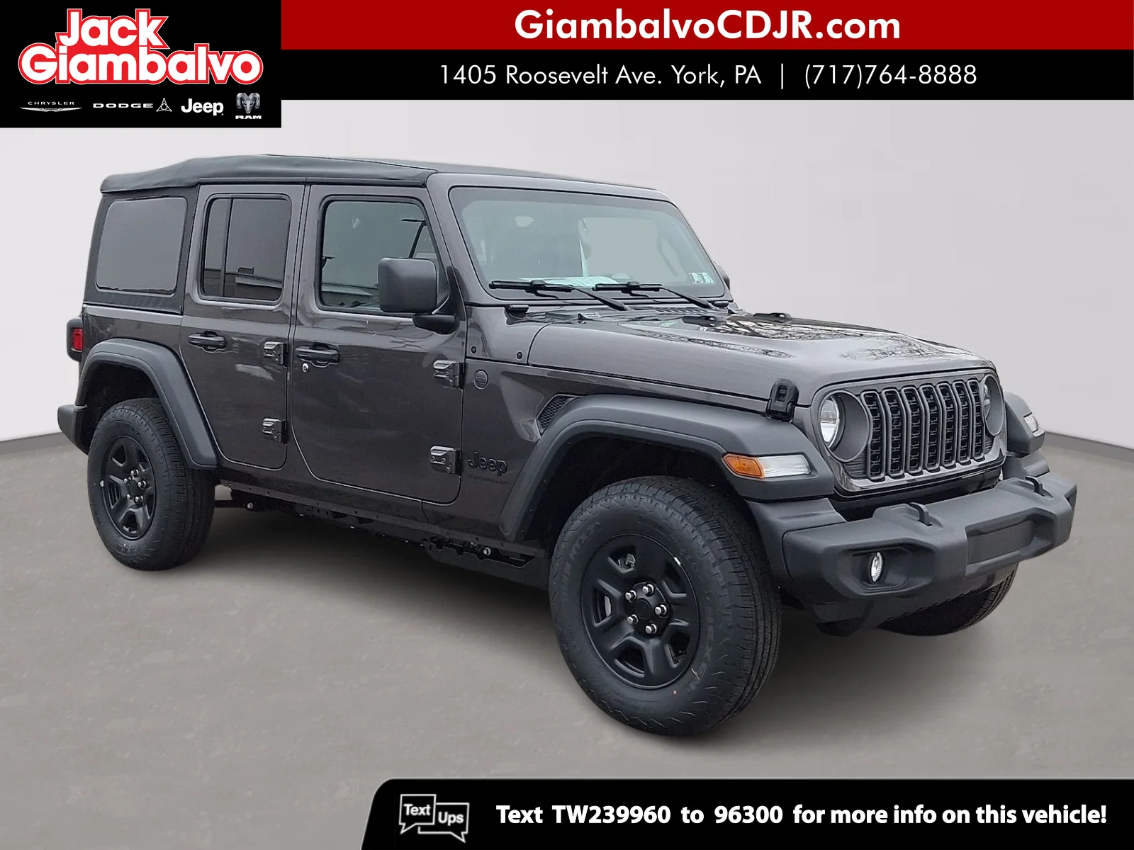 2026 Jeep Wrangler Sport's photo