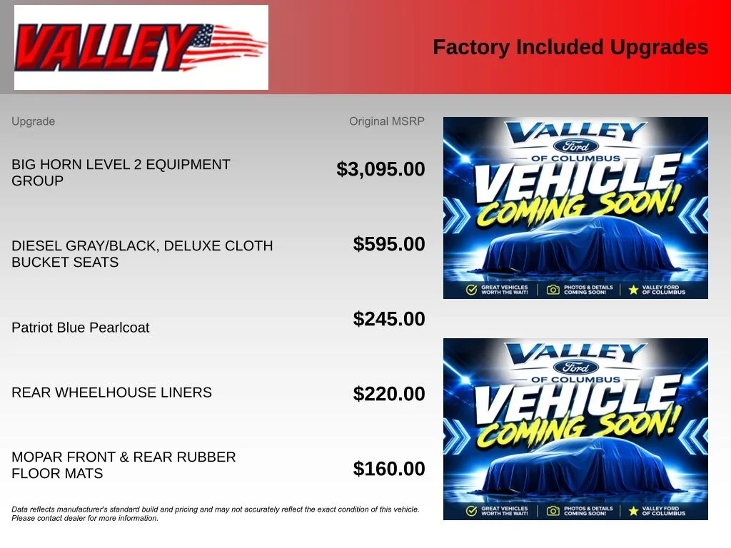 Certified Used 2023 Patriot Blue Pearlcoat Ram Big Horn/Lone Star image 5
