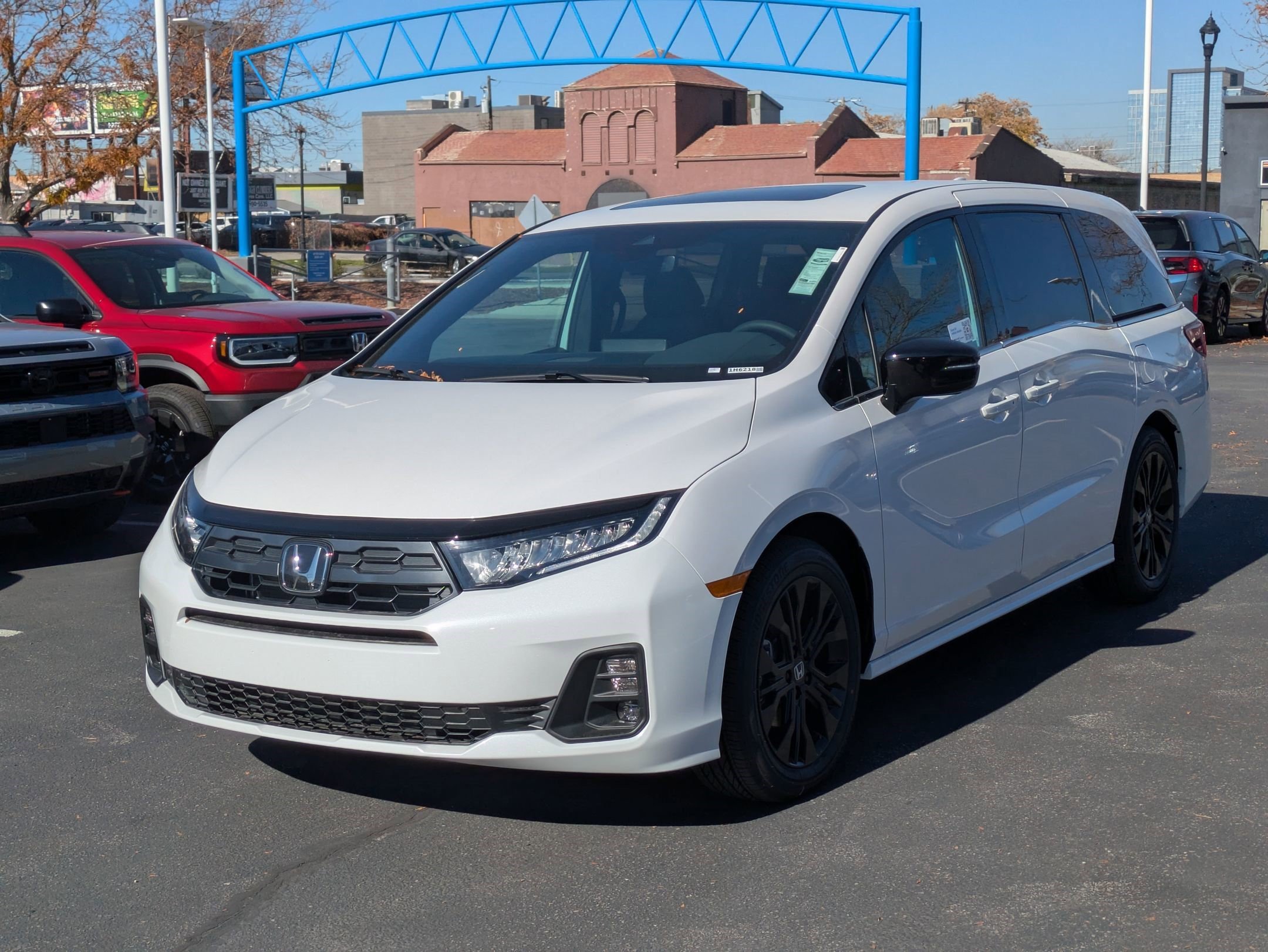New 2026 Platinum White Pearl Honda Sport-L image 8