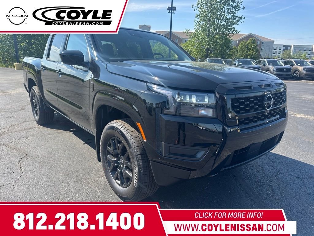 New 2026 Super Black Nissan Crew Cab SV image 1