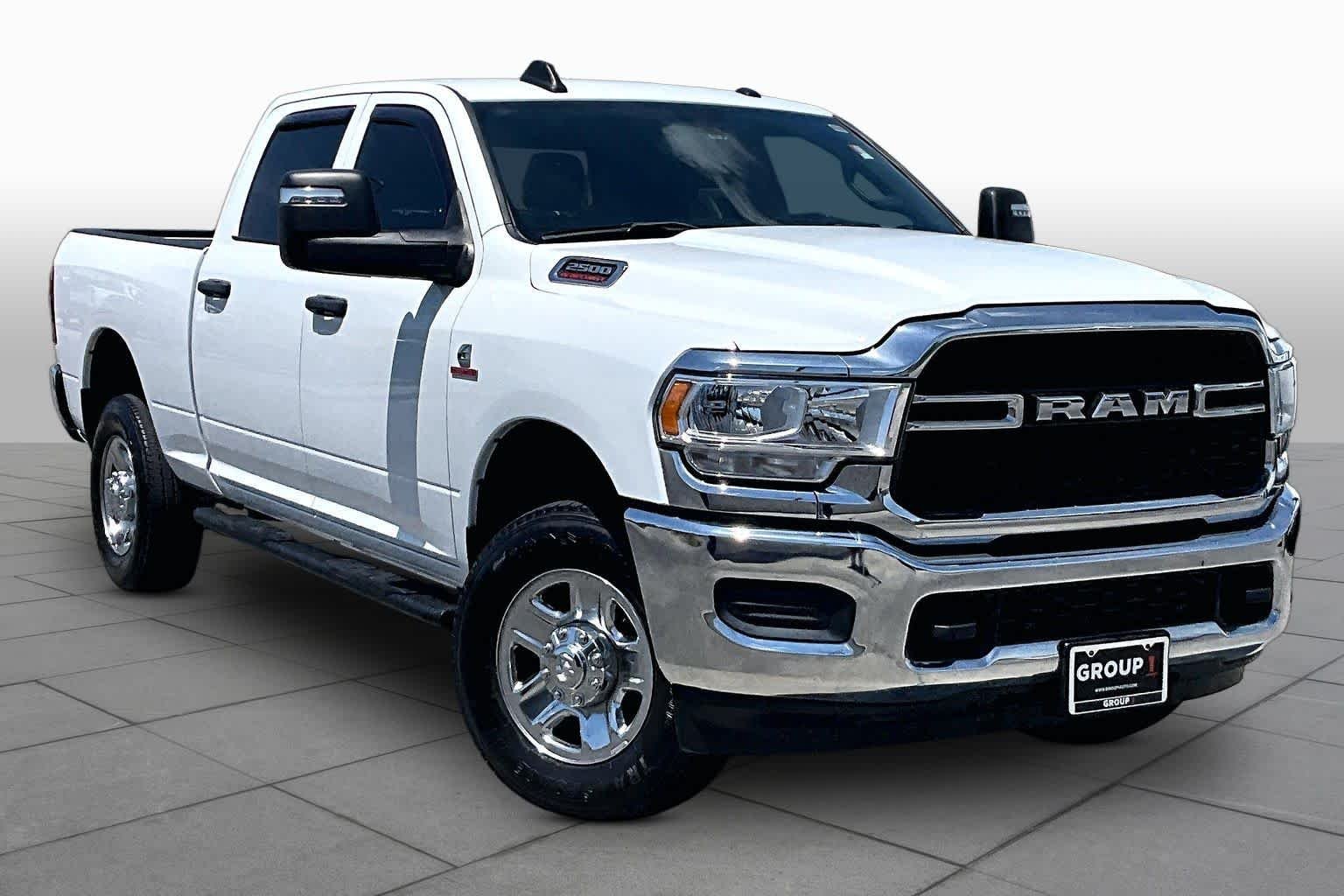 Used 2024 Bright White Clearcoat Ram Tradesman image 3