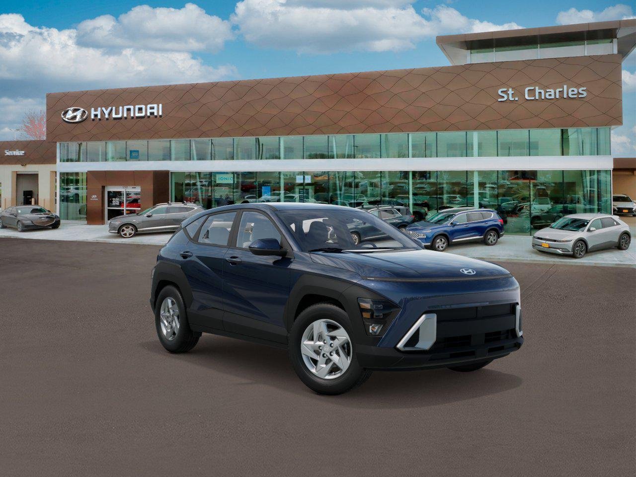 New 2027 Denim Blue Pearl Hyundai SE AWD image 2