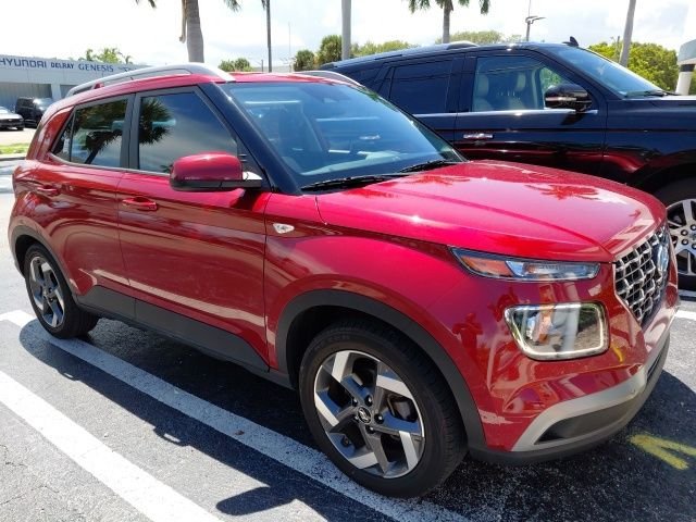 Certified Used 2023 Red Hyundai SEL image 2