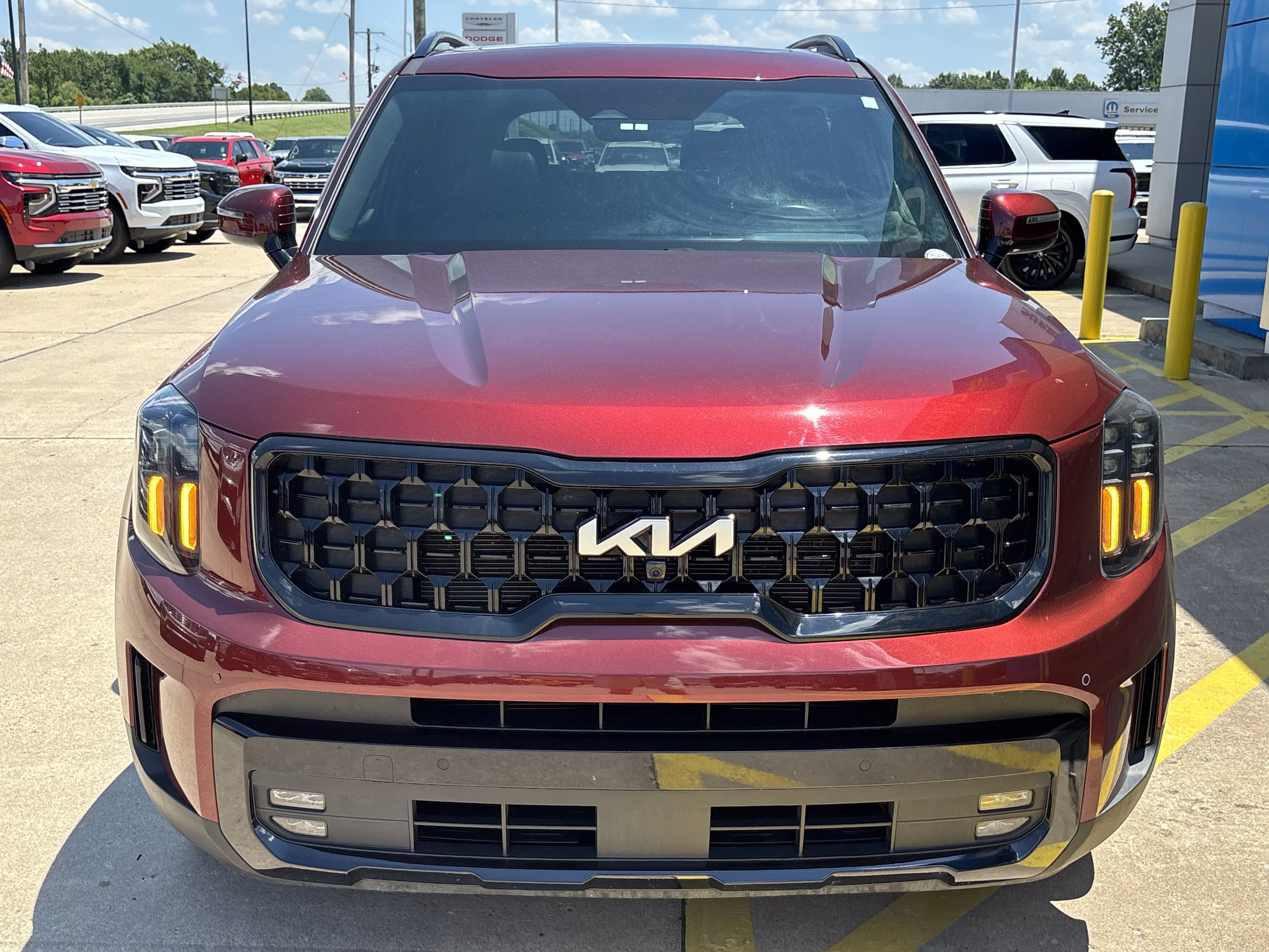 Used 2024 Dawning Red Kia SX X-Line AWD image 11