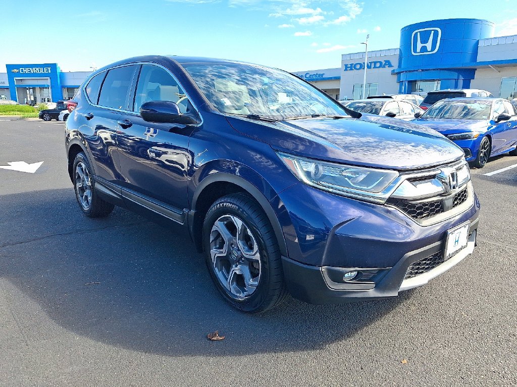 Certified Used 2018 Obsidian Blue Pearl Honda EX-L image 3