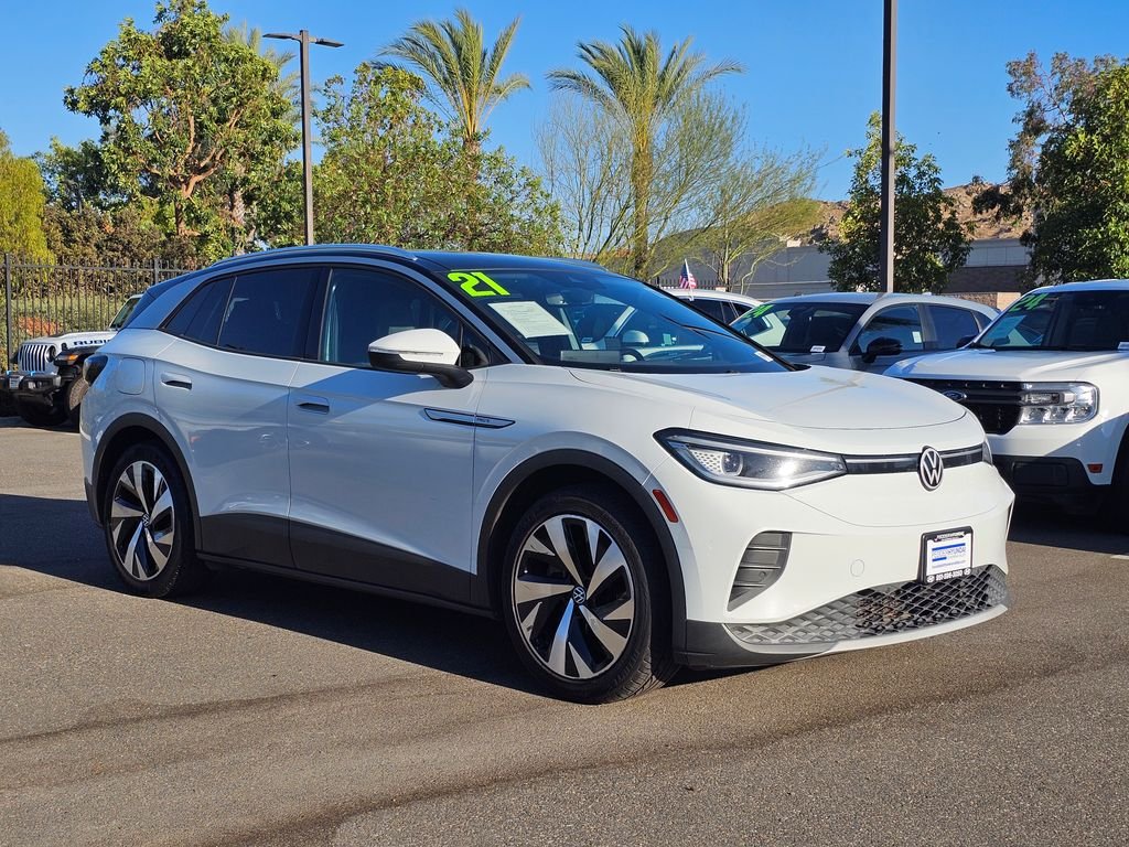 Used 2021 Volkswagen ID.4 PRO S with VIN WVGKMPE29MP054910 for sale in Moreno Valley, CA