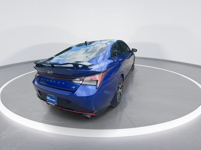 Used 2022 Blue Hyundai Base image 8