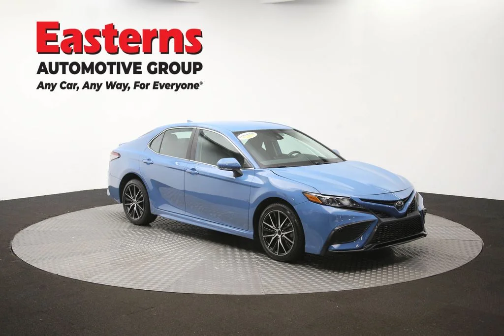 Used 2023 Blue Toyota SE image 48
