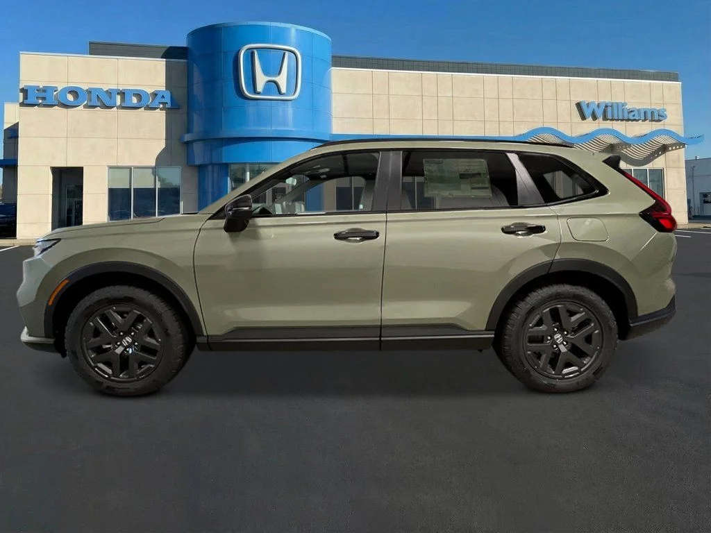 New 2026 Ash Green Metallic Honda AWD TrailSport Hybrid image 2