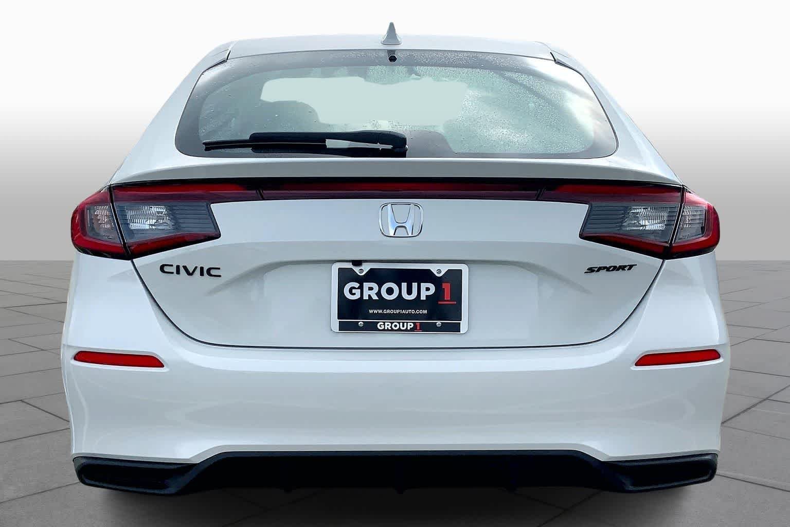 New 2026 Platinum White Pearl Honda FWD Sport image 4