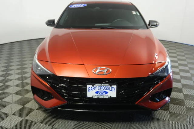 Used 2021 Lava Orange Hyundai N Line image 8