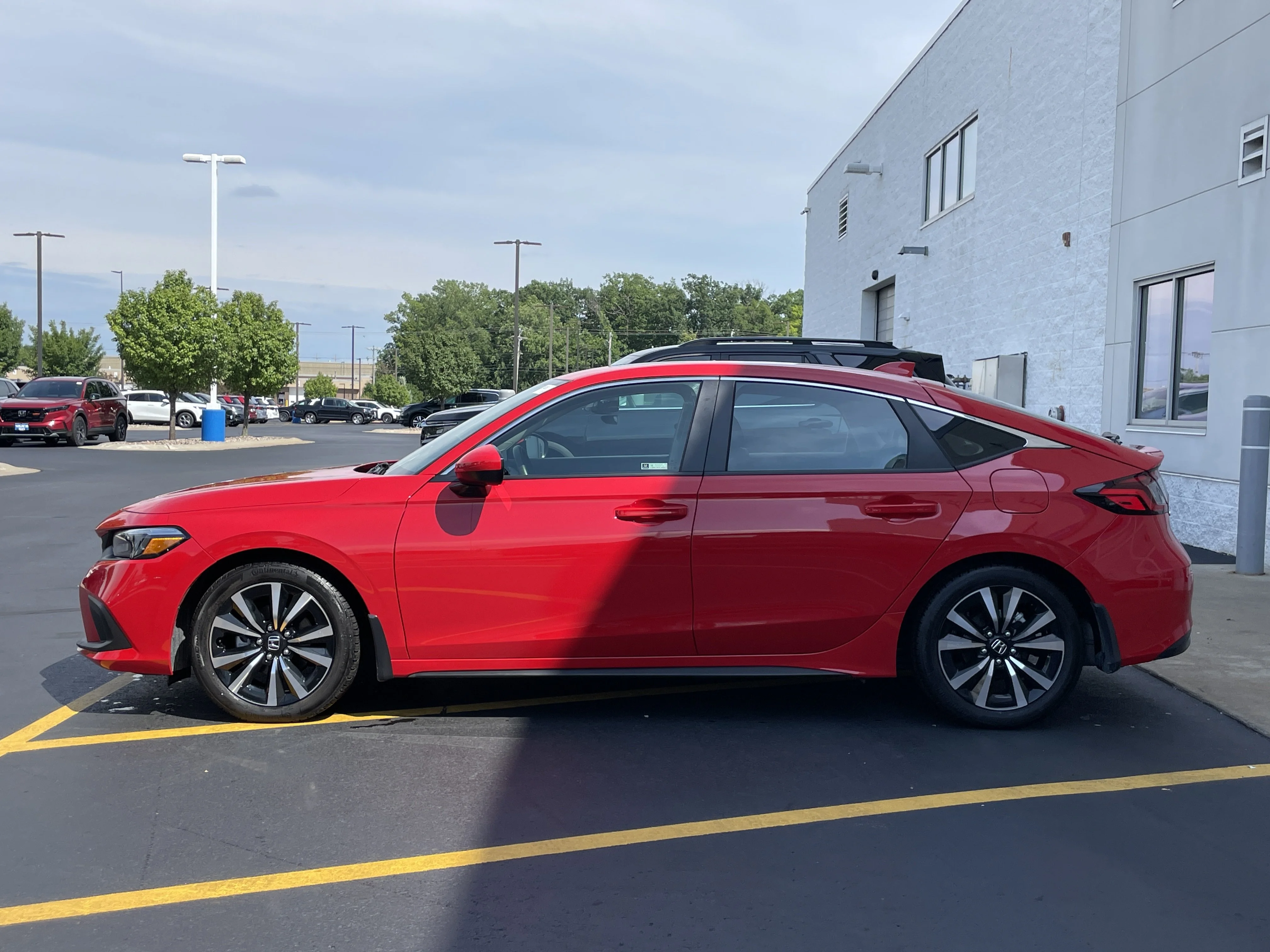 Certified Used 2024 Rallye Red Honda 1.5T EX-L image 34