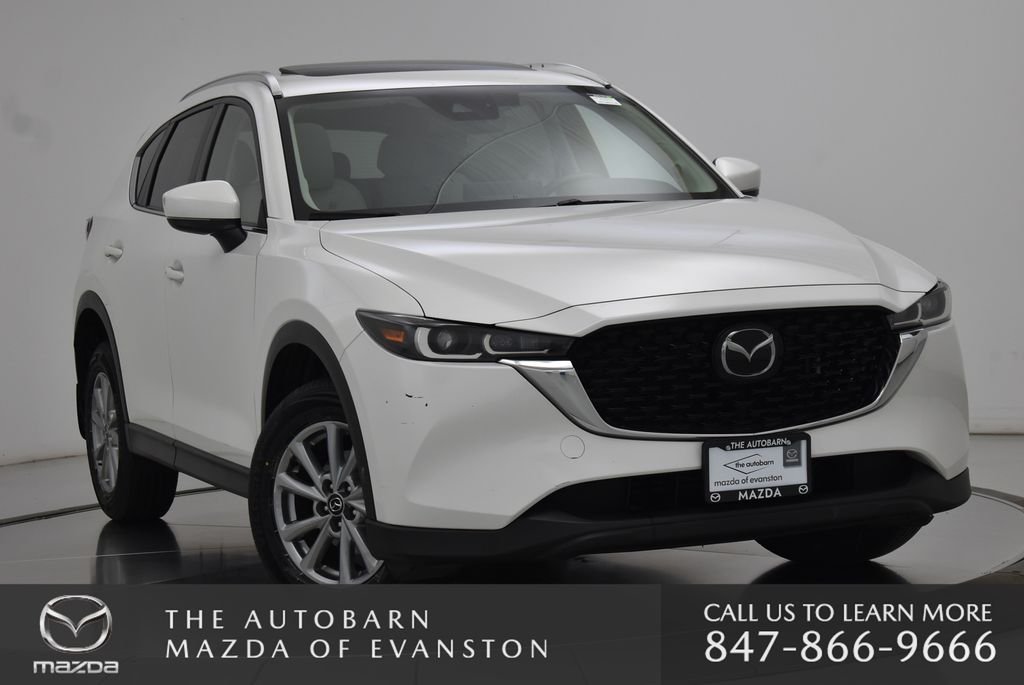 Certified Used 2023 White Metallic Mazda 2.5 S Preferred Package image 1