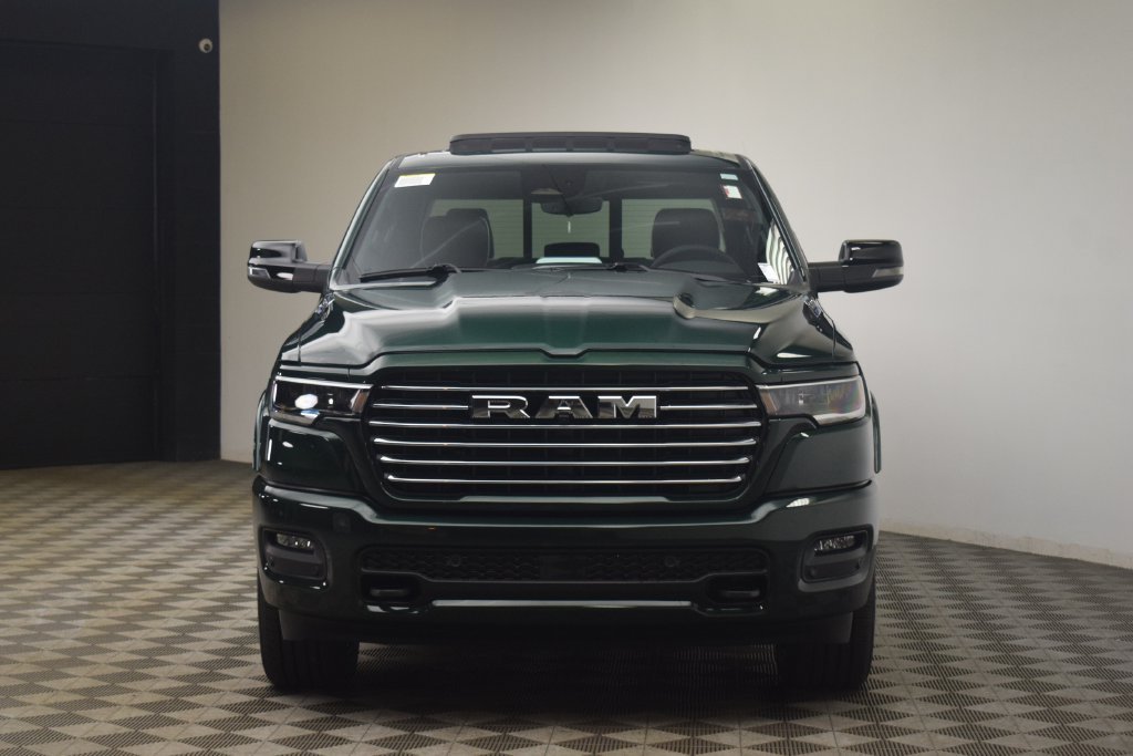 New 2026 Serrano-Green Metallic Exterior Paint RAM Laramie image 2