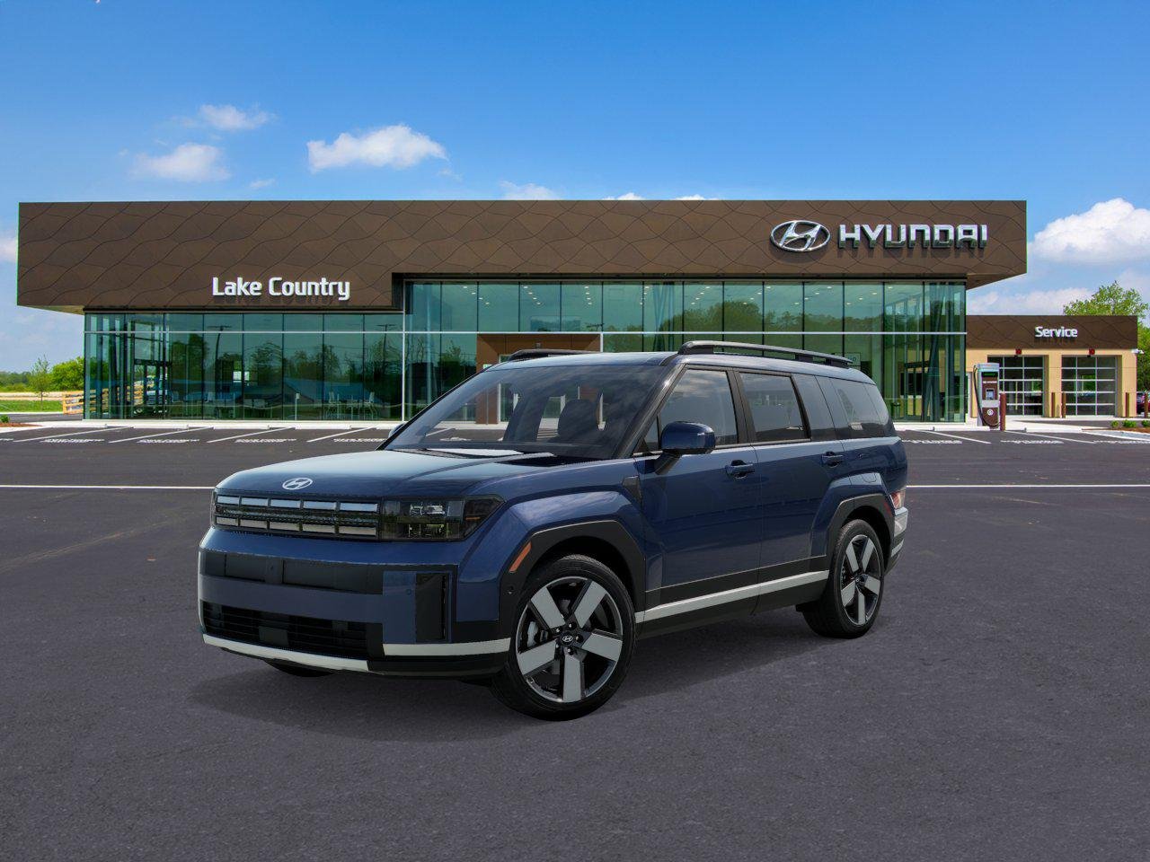 New 2026 Atlantis Blue Hyundai Limited image 1
