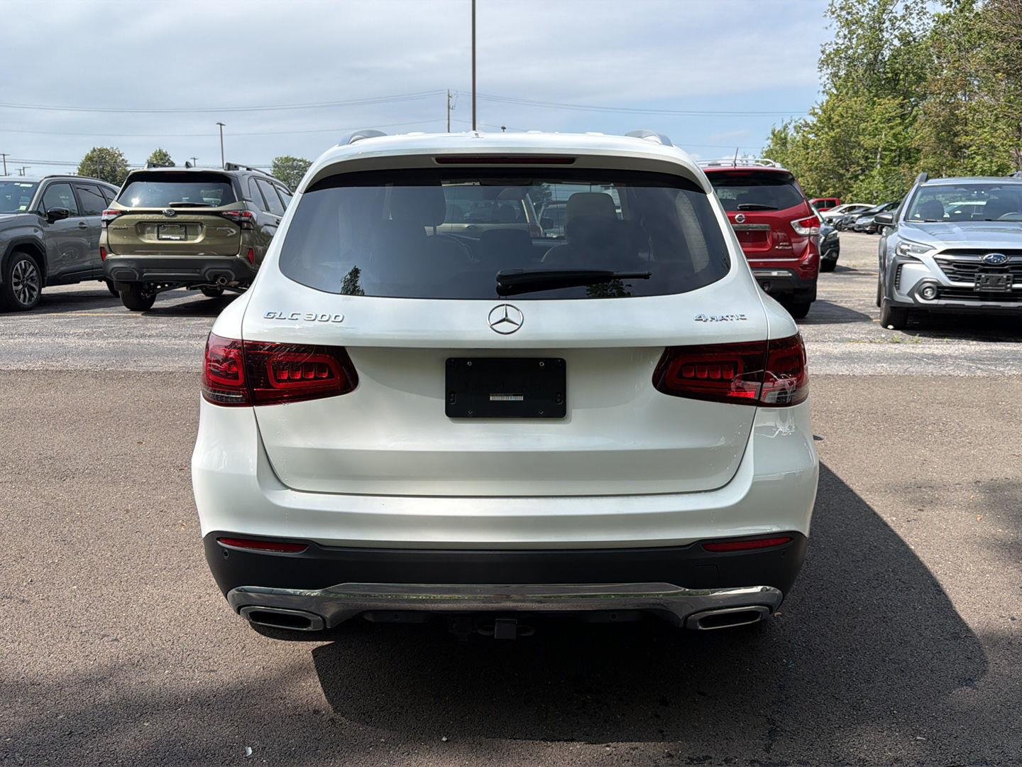 Used 2021 Polar White Mercedes-Benz GLC 300 image 9