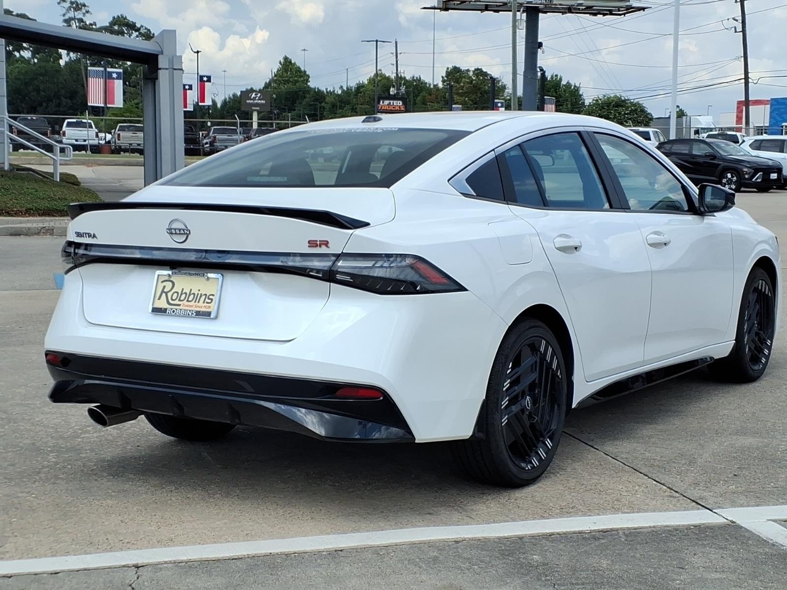 2026 Nissan Sentra SR White at Robbins Nissan