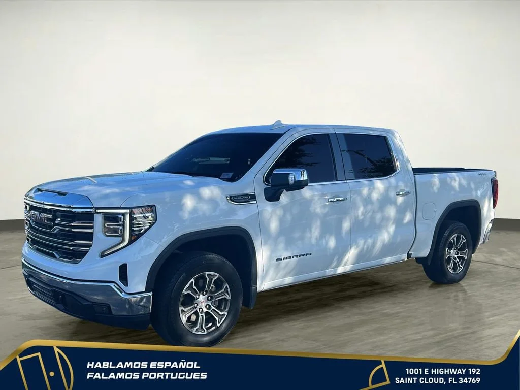 Certified Used 2024 Summit White GMC SLT image 2