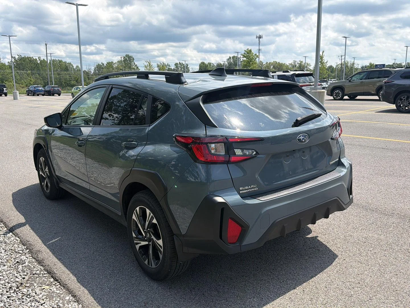 Used 2024 Offshore Blue Metallic Subaru Premium image 6