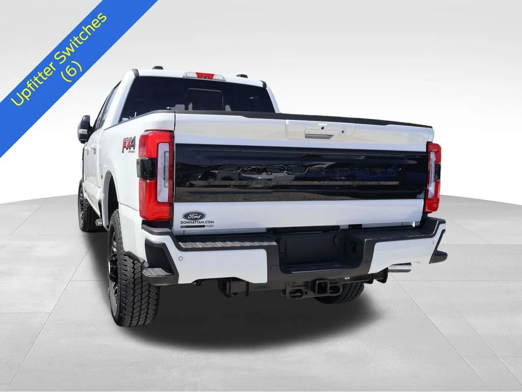 New 2026 Star White Metallic Tri-Coat Ford F-350® Platinum® image 18