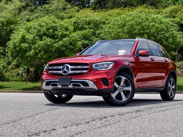 Certified Used 2021 Red Mercedes-Benz GLC 300 image 2