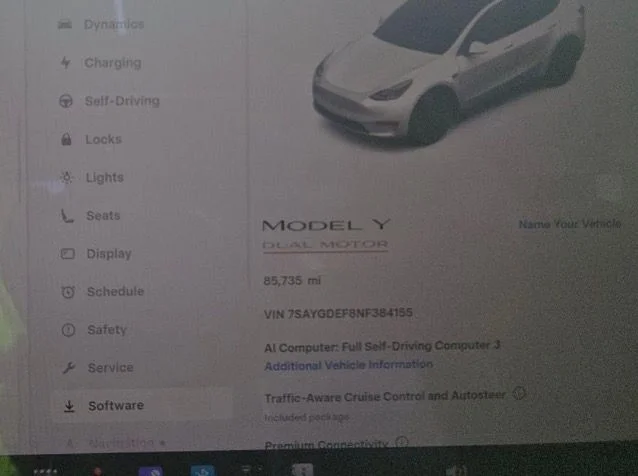 Used 2022 White Tesla Performance image 9