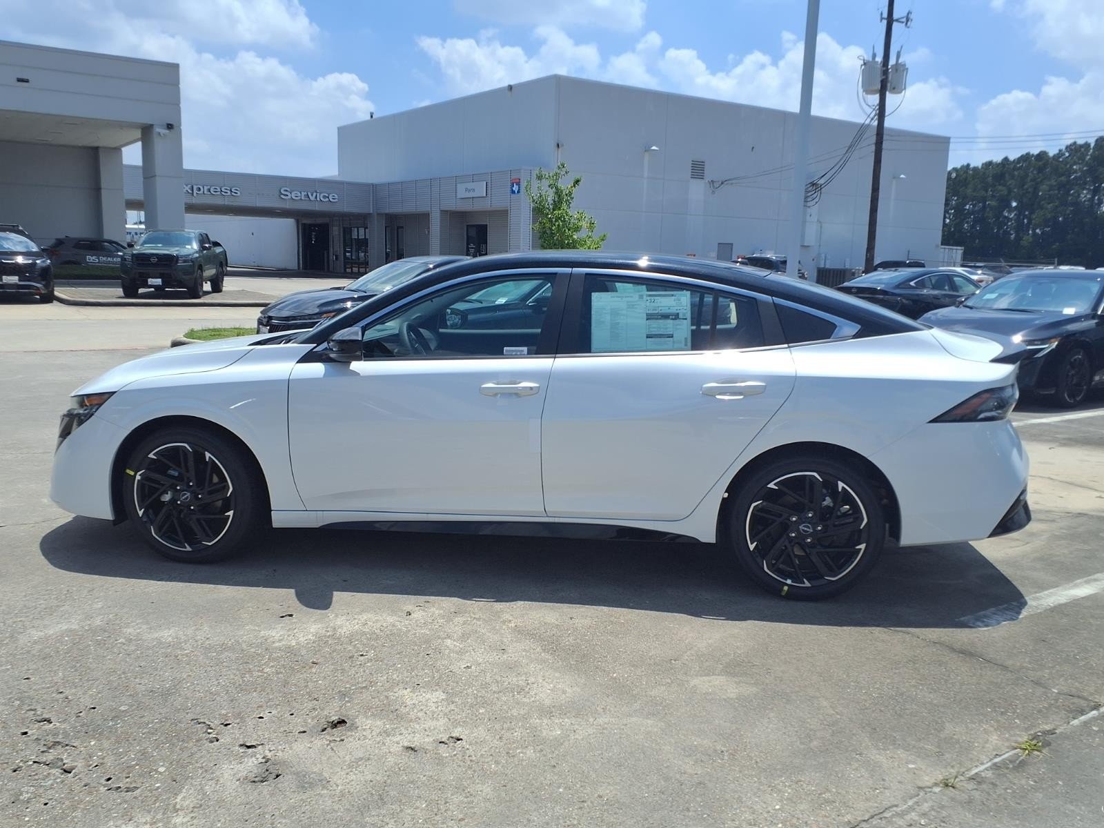 2026 Nissan Sentra SR White at Robbins Nissan