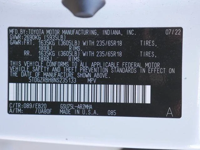 2022 Toyota Highlander XLE - Photo 30