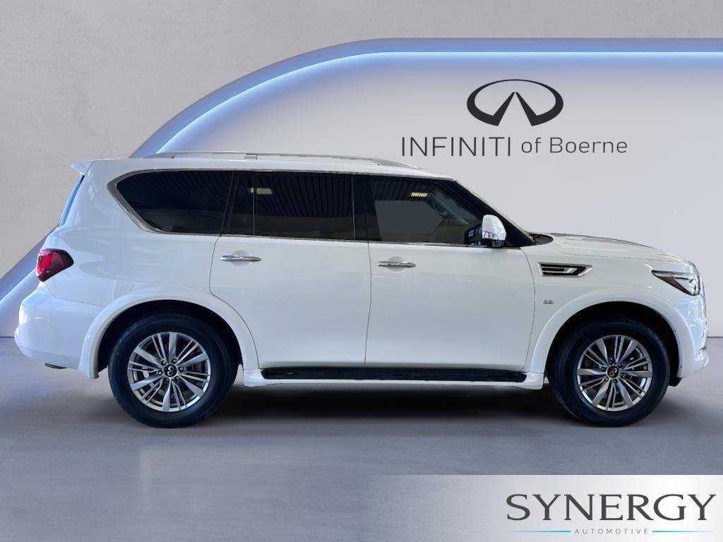 Used 2018 Moonstone White INFINITI Base image 4