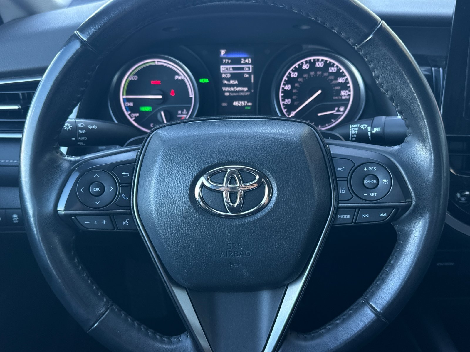 Used 2023 Midnight Black Metallic Toyota SE image 22