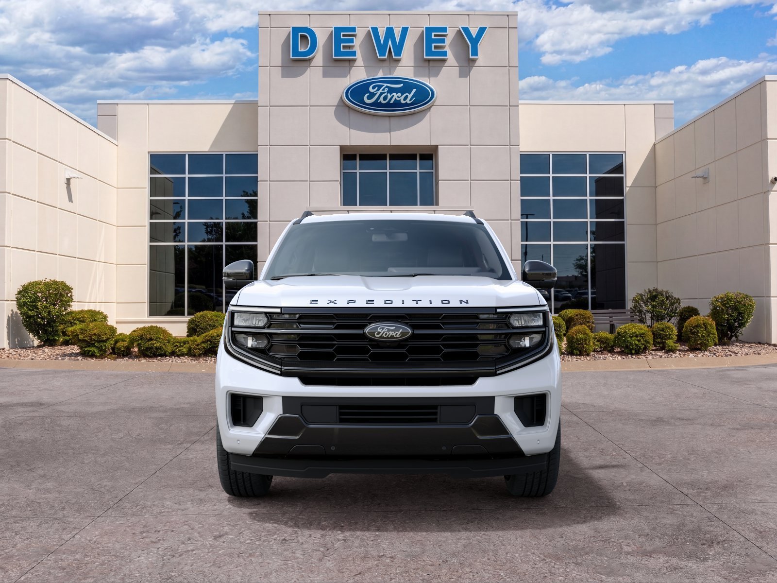 New 2027 Star White Metallic Tri-Coat Ford Platinum image 3