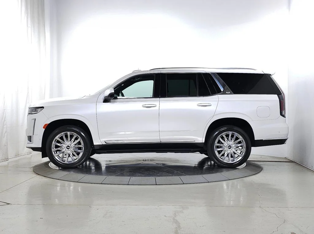Used 2024 White Cadillac Premium Luxury image 2