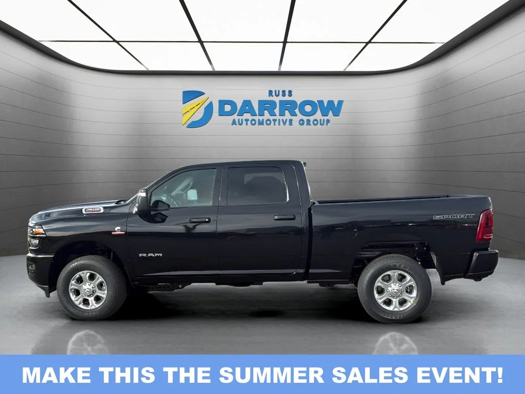 New 2026 Diamond Black Crystal Pearl-Coat Exterior Paint RAM Big Horn image 2