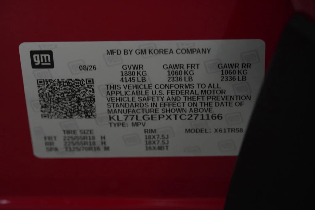 New 2026 Apex Red Chevrolet 1RS image 42