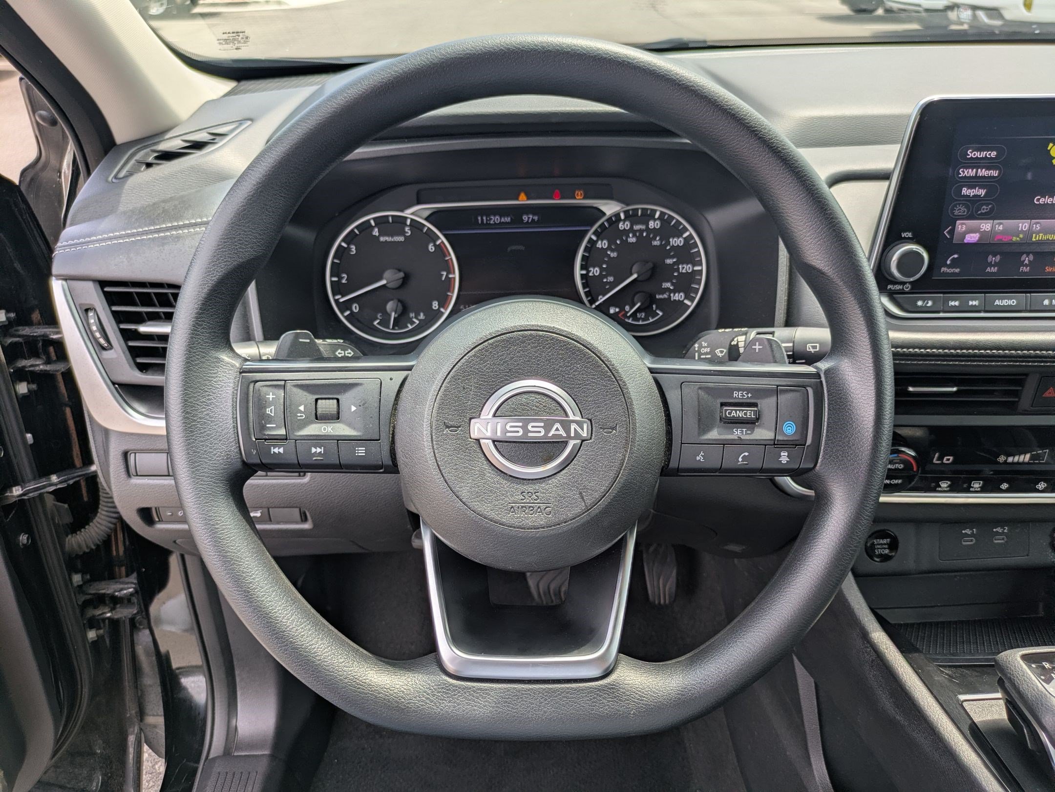 Used 2024 Super Black Nissan SV image 16
