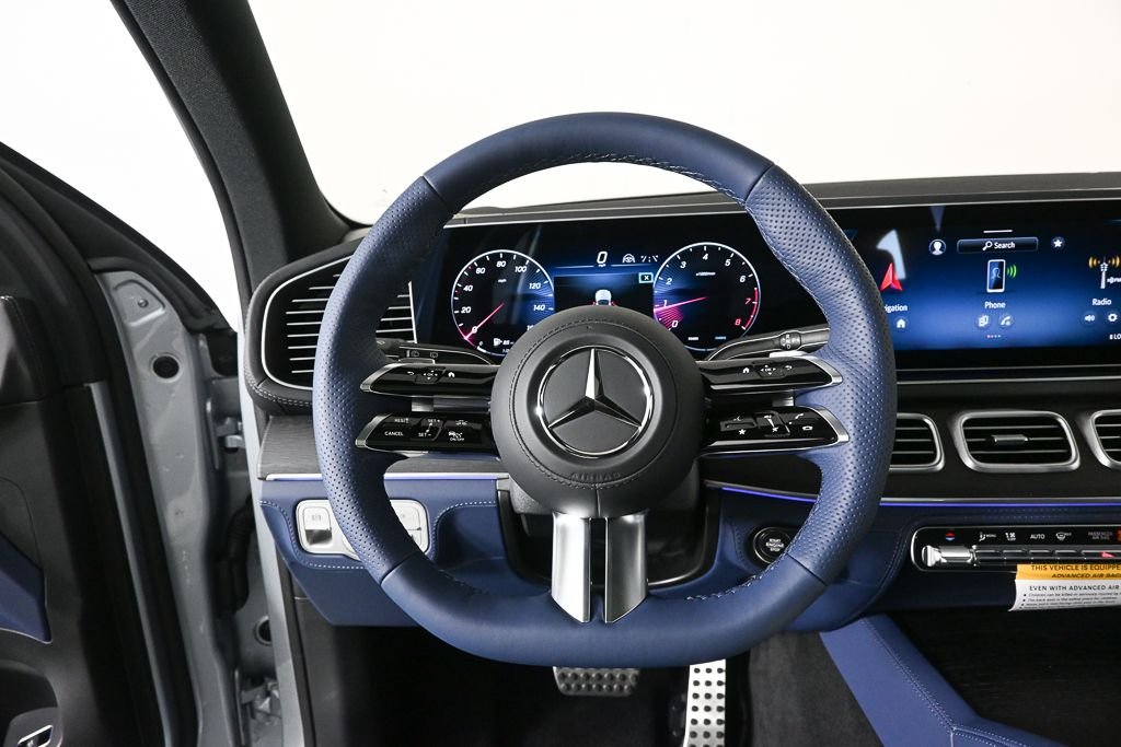 New 2026 Cirrus Silver Metallic Mercedes-Benz GLS 580 image 2
