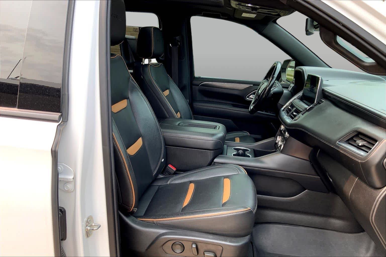 Used 2021 Summit White GMC AT4 image 8