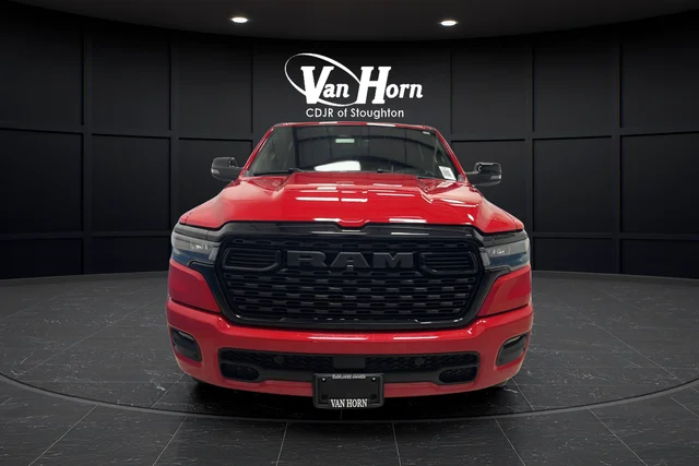 Used 2025 Flame Red Clearcoat Ram Big Horn/Lone Star image 2