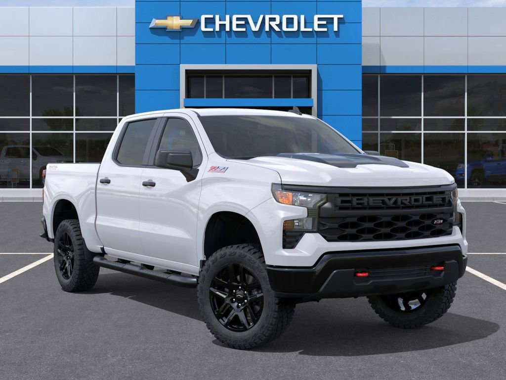 New 2026 Chevrolet Silverado 1500 Custom Trail Boss 4D Crew Cab