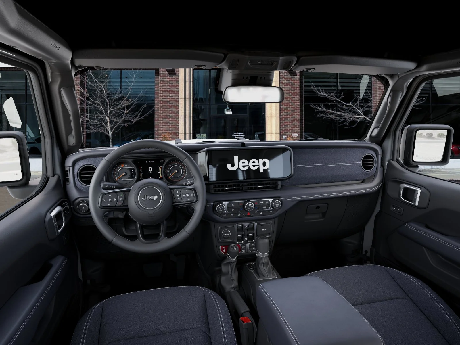 New 2026 Bright White Clear-Coat Exterior Paint Jeep Rubicon image 40