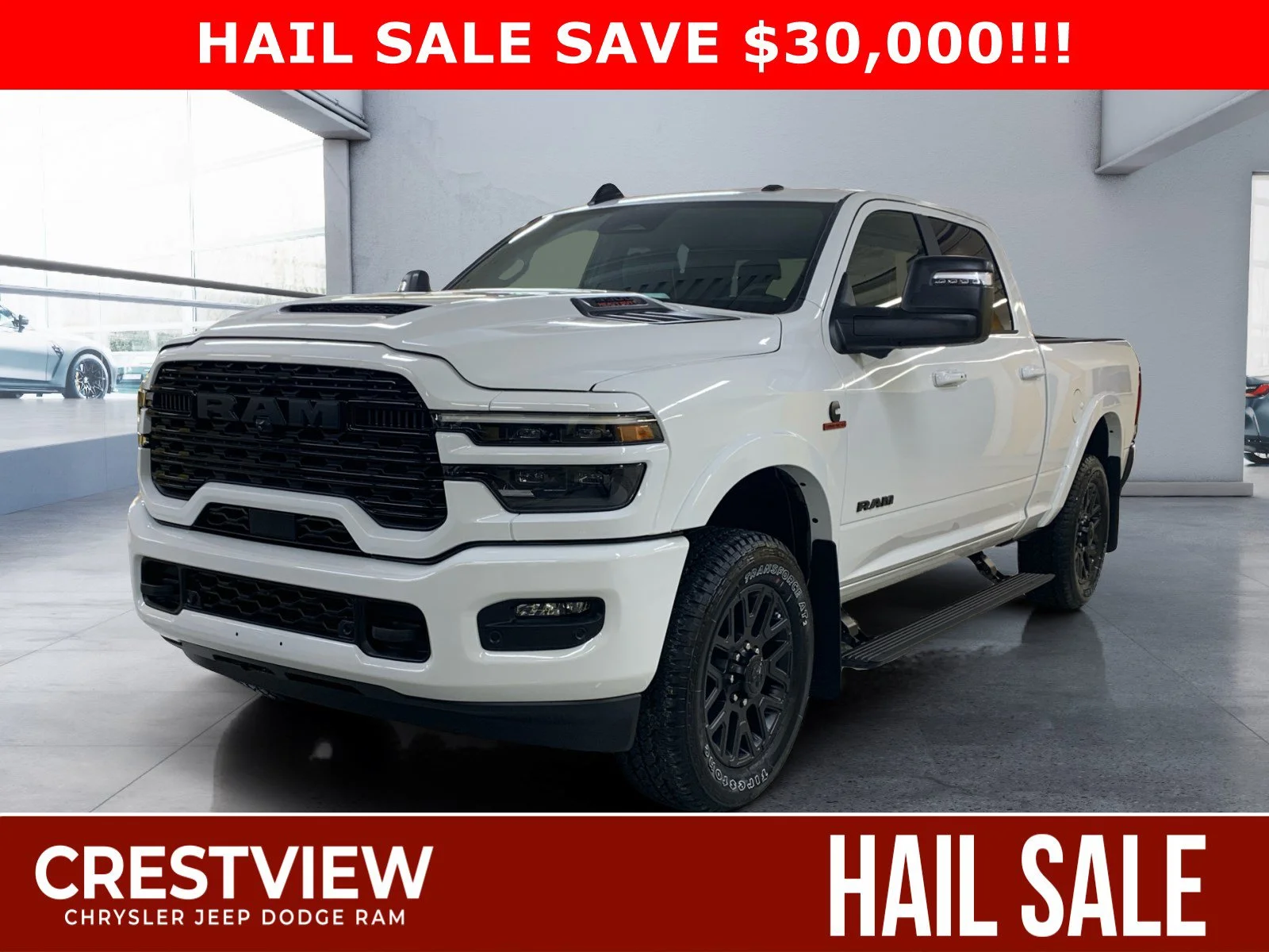 New 2026 Bright White Ram Limited image 1