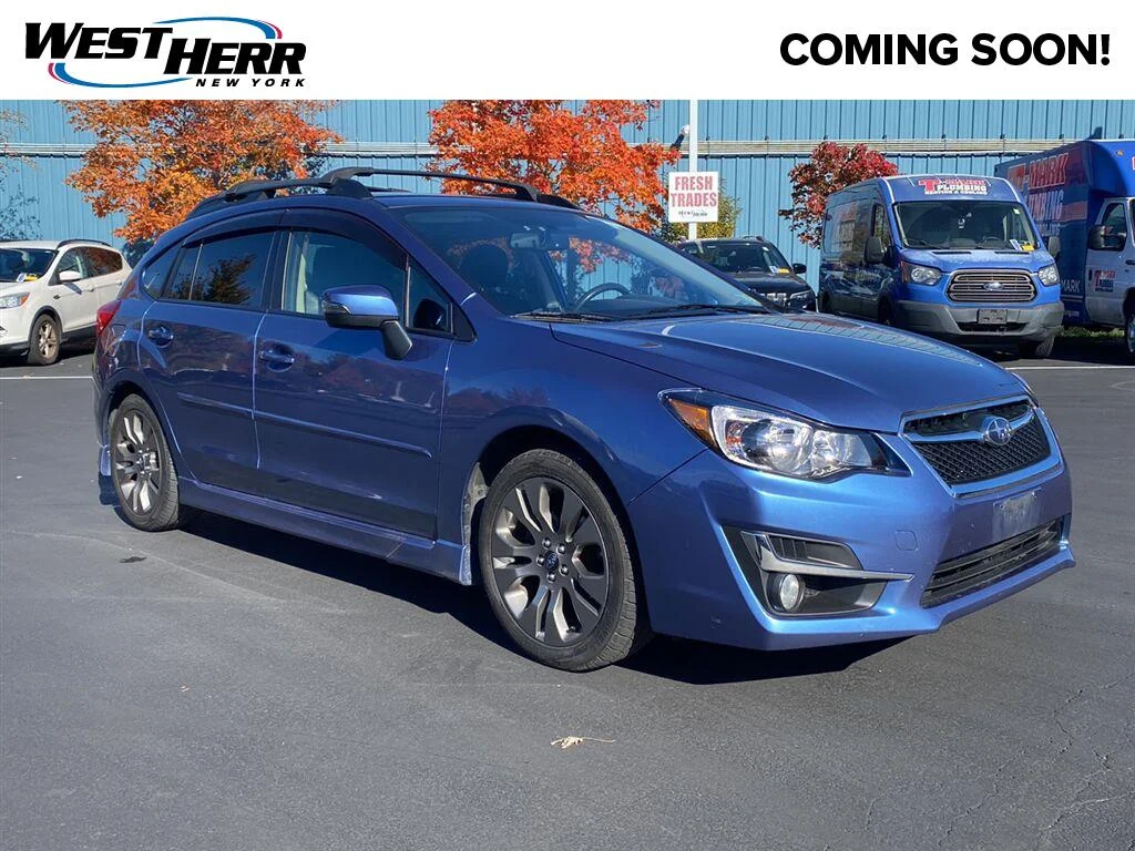 Used 2016 Quartz Blue Pearl Subaru 2.0i Sport Premium image 1