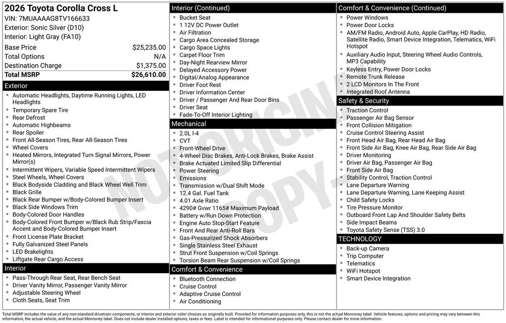 Used 2026 Silver Toyota L image 33