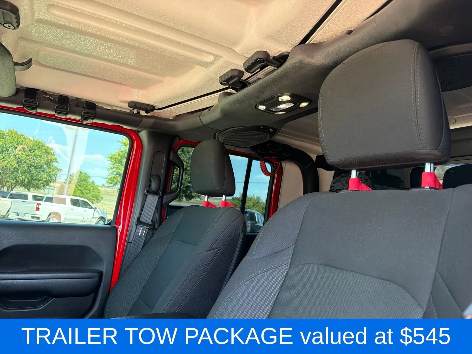 Used 2021 Red Jeep Willys image 8