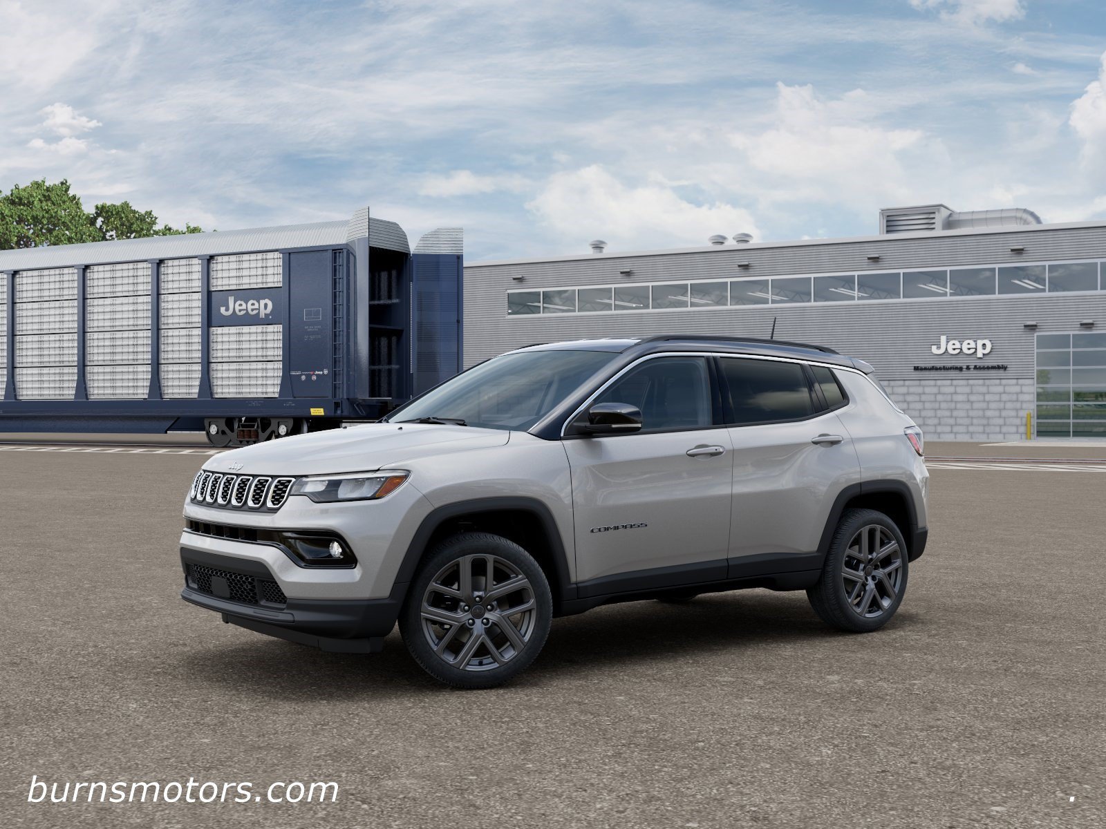 New 2026 Silver Zynith Metallic Clear-Coat Exterior Paint Jeep Limited Altitude image 2