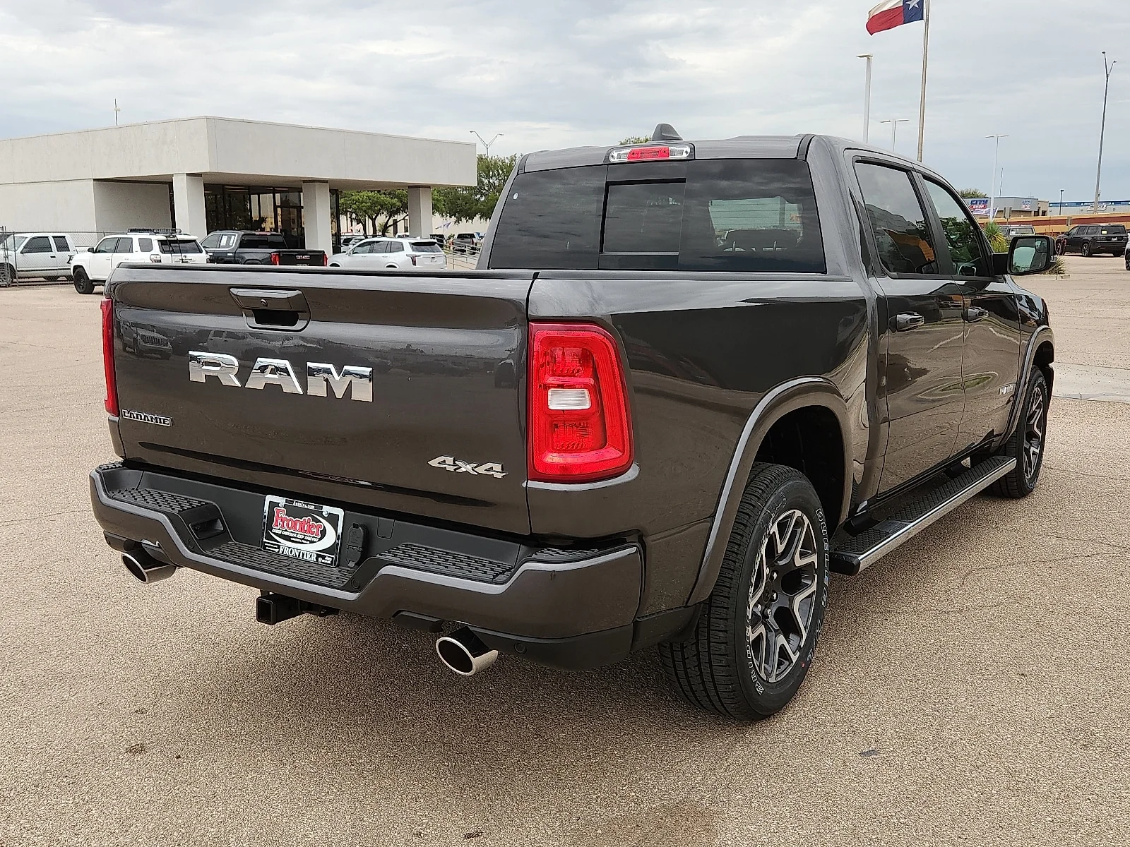 New 2026 Granite Crystal Metallic Clear-Coat  Paint Ram LARAMIE CREW CAB 4X4 5